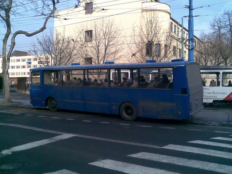 Záložné vozidlá (prenajaté) - Karosa C 734 #BA-077HB