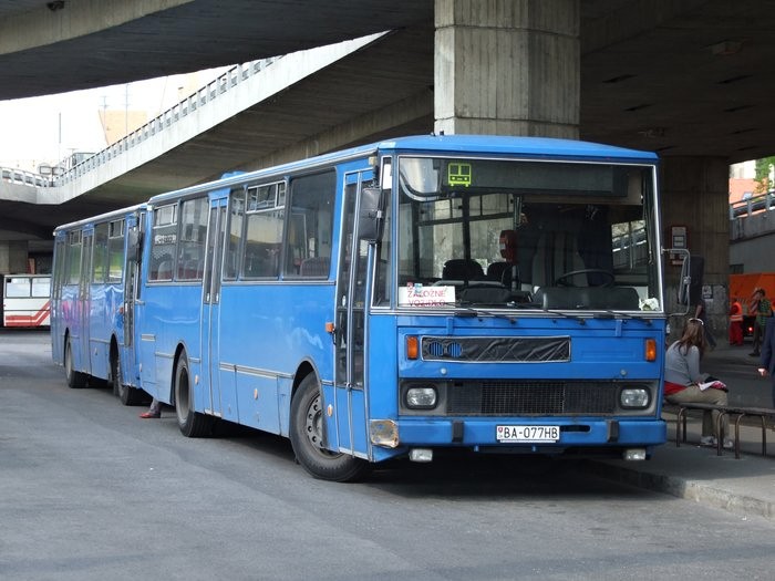 Záložné vozidlá (prenajaté) - Karosa C 734 #BA-077HB