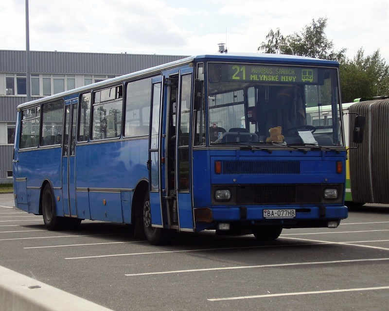 Záložné vozidlá (prenajaté) - Karosa C 734 #BA-077HB