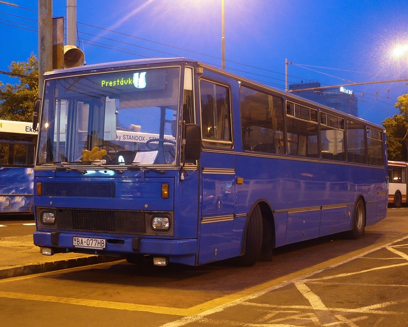 Záložné vozidlá (prenajaté) - Karosa C 734 #BA-077HB