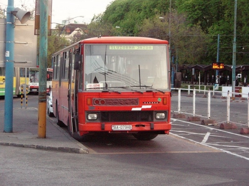 Záložné vozidlá (prenajaté) - Karosa C 734 #BA-079HB