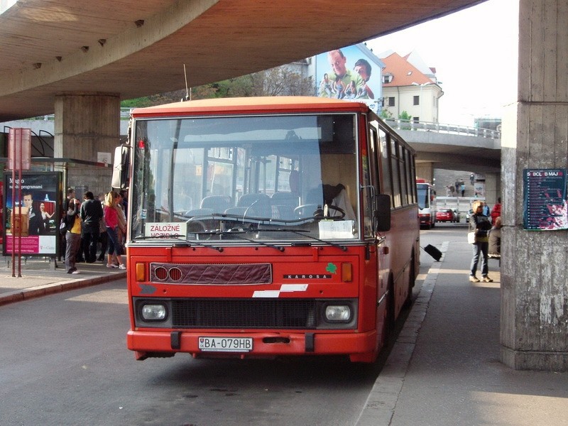 Záložné vozidlá (prenajaté) - Karosa C 734 #BA-079HB