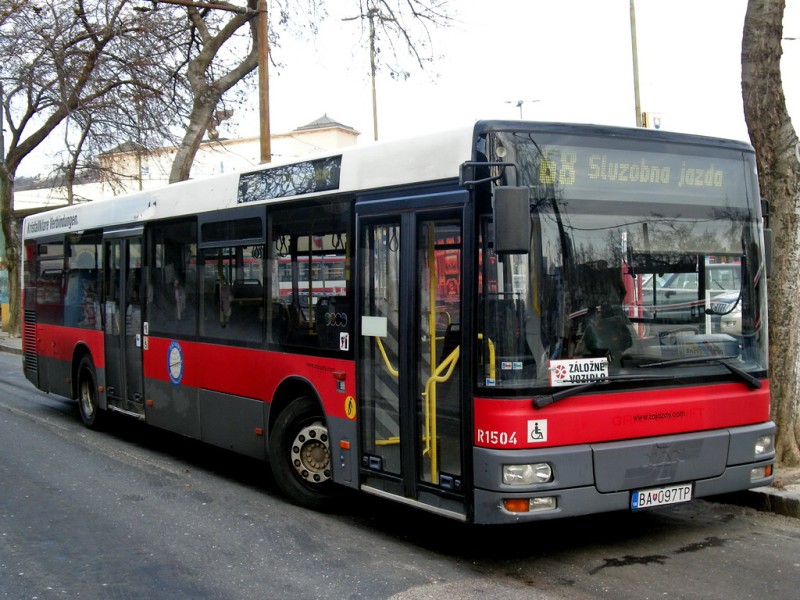Záložné vozidlo (prenajaté) - MAN NL 223 #R1504