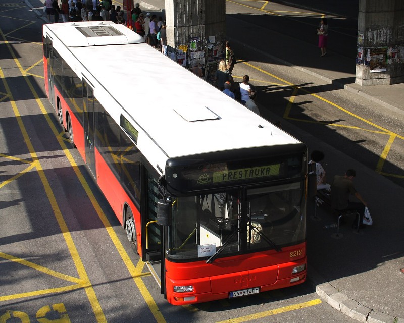 Záložné vozidlá (prenajaté) - MAN NL 313-15M #8212