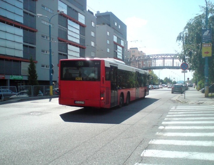 Záložné vozidlá (prenajaté) - MAN NL 313-15M #8214