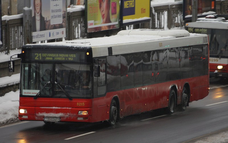 Záložné vozidlá (prenajaté) - MAN NL 313-15M #8215